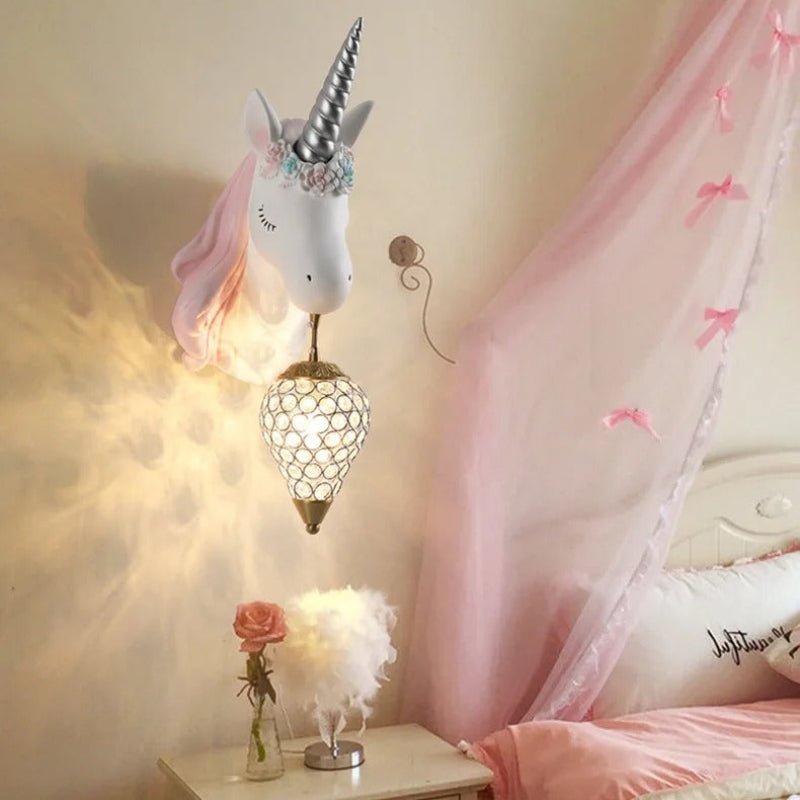 Unicorn Wall Lamp for Kids' Rooms 2