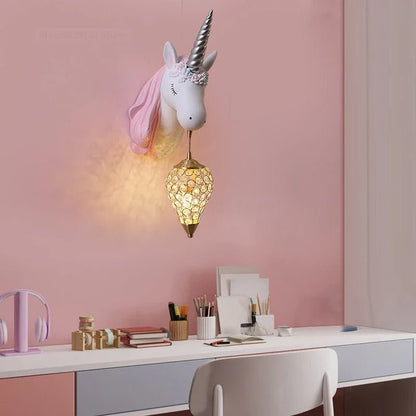 Unicorn Wall Lamp for Kids' Rooms 3