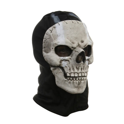 Unisex Halloween Horror Ghost Skull Mask Call of Duty MW2 Latex Headgear Helmet Cosplay Perform Party Masquerade Prop Cosplay 3