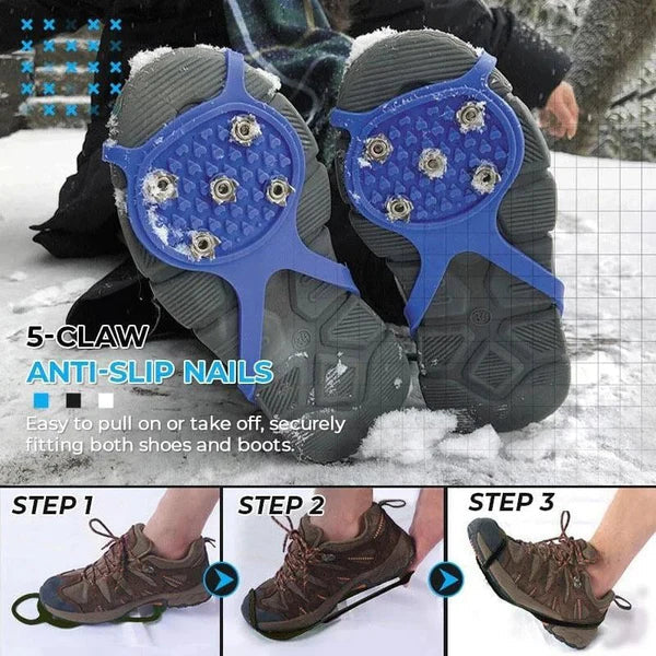 Royaleva Universal Non-Slip Gripper Spikes for Safe Walking