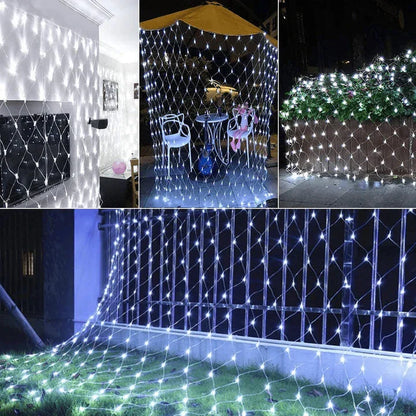 RoyaleGlow LED Net Lights for Indoor and Outdoor Decor