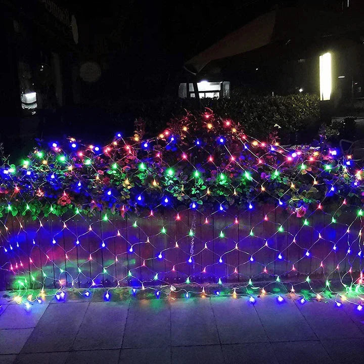 RoyaleGlow LED Net Lights for Indoor and Outdoor Decor