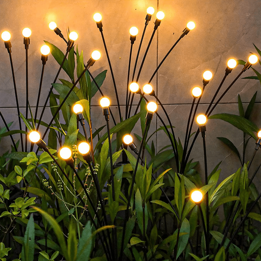  Solar-Powered Firefly Lights – Waterproof Outdoor LED Landscape Lighting for Garden, Patio & Yard