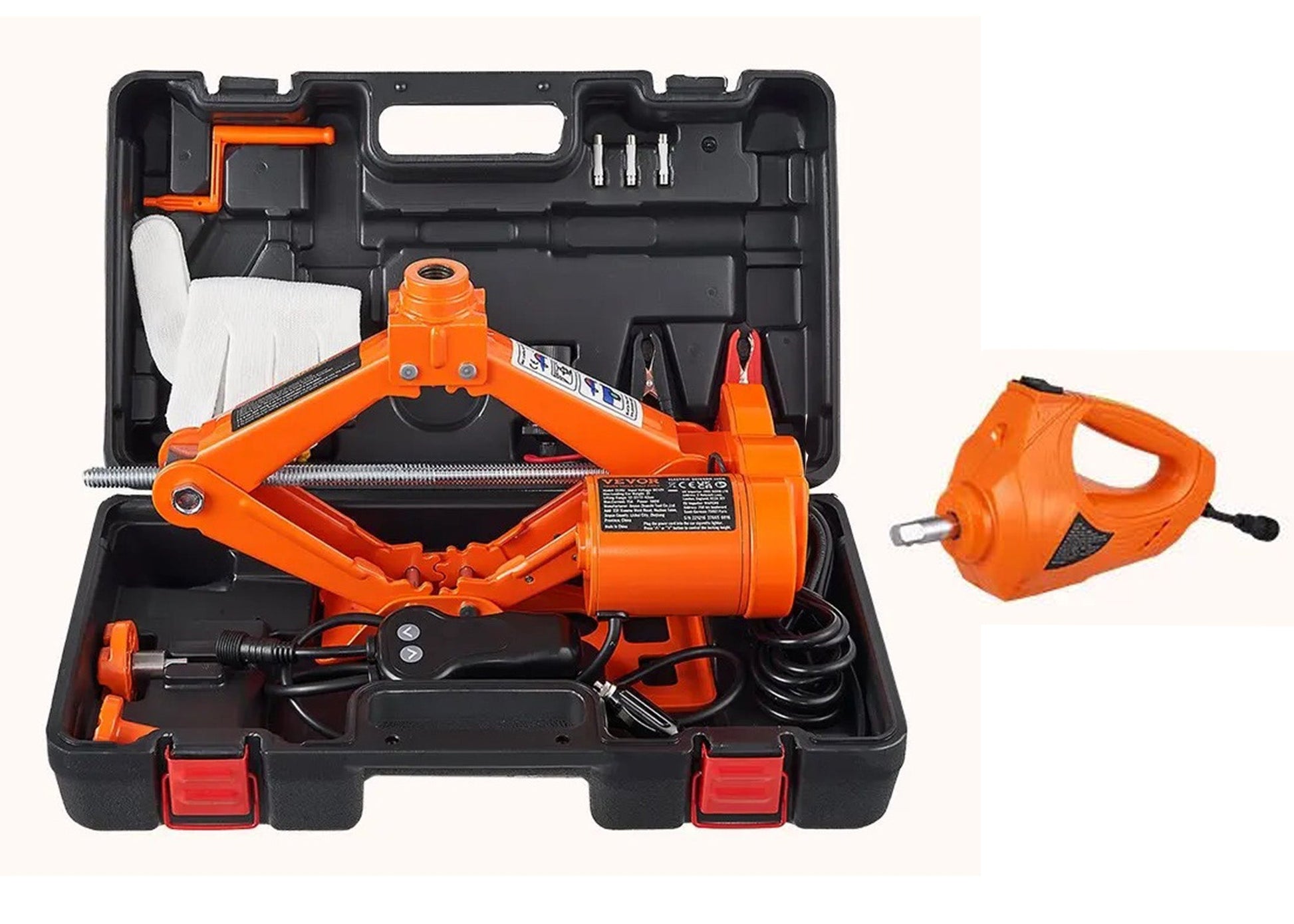 Royaleva Electric Car Jack with Impact Wrench 3 Ton Capacity