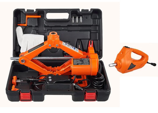 Royaleva Electric Car Jack with Impact Wrench 3 Ton Capacity