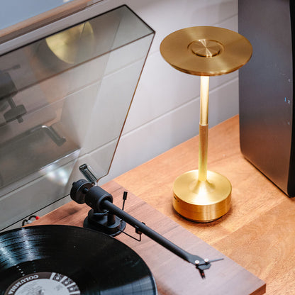 Cordless LED Table Lamp – Waterproof, Adjustable Brightness, & Modern Design