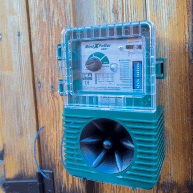 Royaleva Woodpecker Ultrasonic Repeller for Effective Bird Control - Get Rid of Woodpeckers