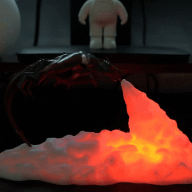 LuxRoyale Dragon Light Night Lamp 3D Printed Fantasy Glow