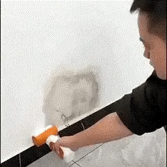 Rayvia Wall Repair Roller Paint Brush (500g) Easy Use