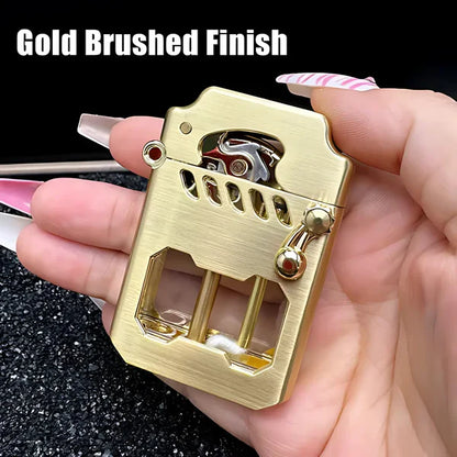 Royaleva Modern Cyber Mecha Flame Lighter for Stylish Use
