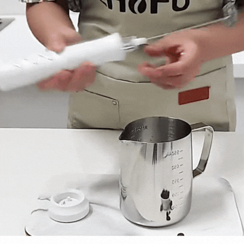 Royallure Wireless Electric Milk Frother 3-Speed Handheld USB Foam Maker