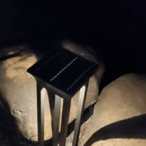 LuxRoyale Outdoor Light Aluminum IP65 Waterproof Tall Open Frame Garden Pathway