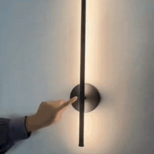 Royallure Battery Operated LED Wall Lights Set - Modern Wall Sconces for Indoor Use