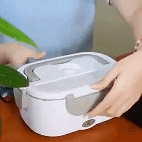 Royallure Electric Lunch Box Food Warmer, Portable Heated Container for Car, Home & Camping