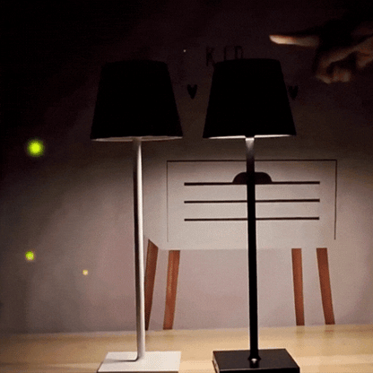 Royaleva Wireless Table Lamp - Modern Aluminum Decorative Light for Bedroom and Study