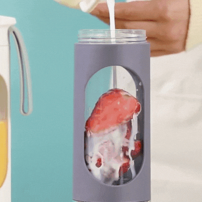 Rayvia Portable USB Blender & Juicer – Smoothie Maker with Digital Display, Travel Use
