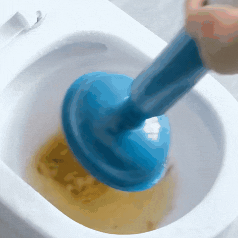 Royallure High-Pressure Silicone Toilet Plunger – Telescopic Pump, Anti-Clog Tool