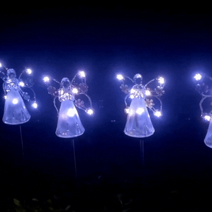 Rayvia Solar Garden Light - Angel Decorative Waterproof Outdoor Pathway Sympathy Lamp