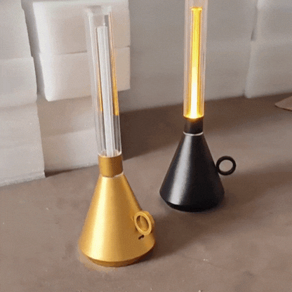 LuxRoyale Portable Rechargeable Retro Lantern For Indoor Outdoor Ambience