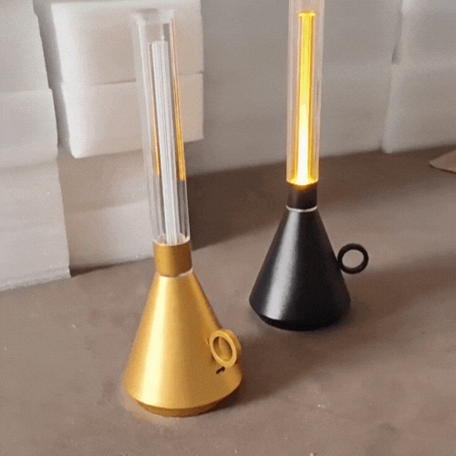 LuxRoyale Portable Rechargeable Retro Lantern For Indoor Outdoor Ambience