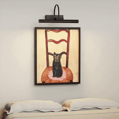 Royallure 4000mAh Wireless Picture Light with Remote, Rechargeable Art Wall Lamp