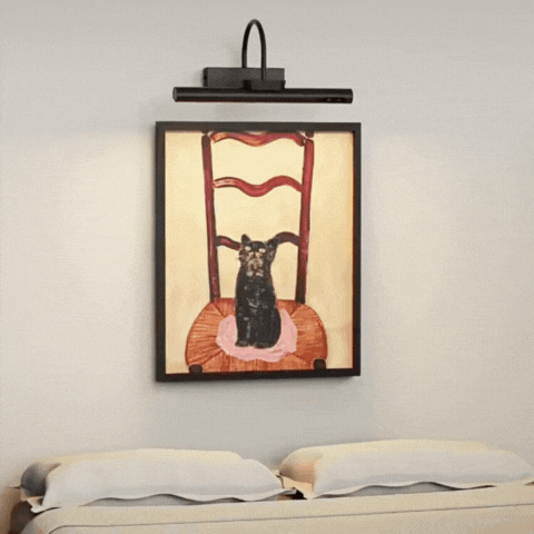 Royallure 4000mAh Wireless Picture Light with Remote, Rechargeable Art Wall Lamp