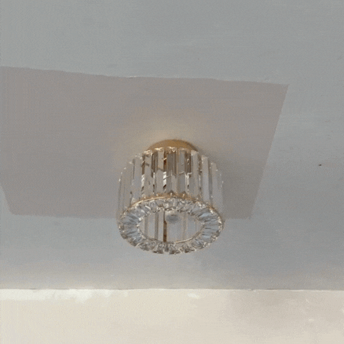 Royallure Modern Black Flush Mount Ceiling Light for Contemporary Interiors