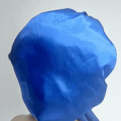 Royallure Satin Silk Sleep Bonnet – Adjustable Hair Cap with Tie Band for Women & Men