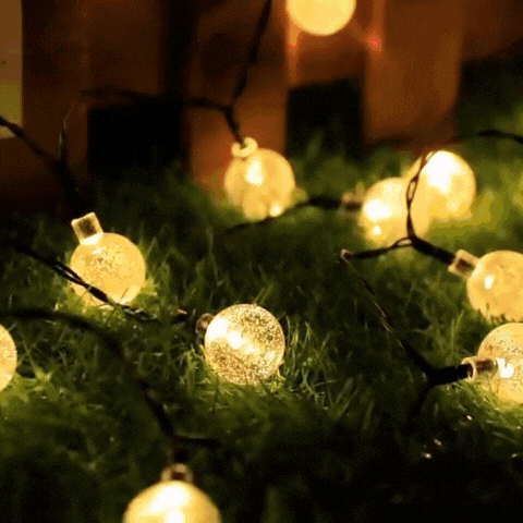 Lumora 5m 20LED Solar String Fairy Lights IP65 Waterproof Outdoor Halloween Decor