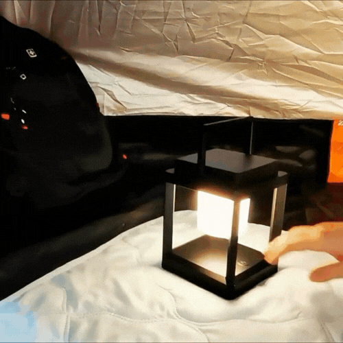 LuxRoyale Outdoor Solar Lantern IP44 Waterproof with Adjustable Brightness