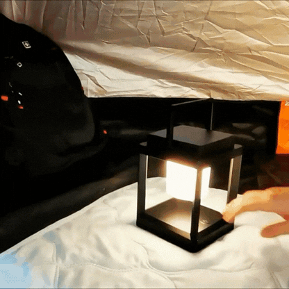 LuxRoyale Outdoor Solar Lantern IP44 Waterproof with Adjustable Brightness