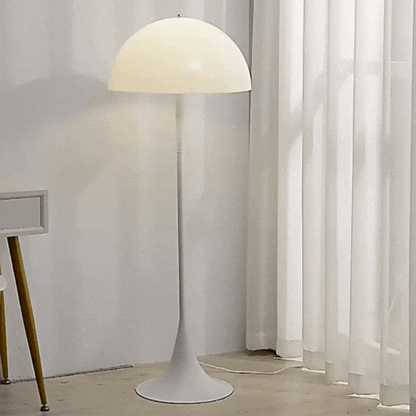 RoyaleGlow Retro Danish Table Lamp/ Floor Lamp - Iconic Mushroom Design for Modern Spaces