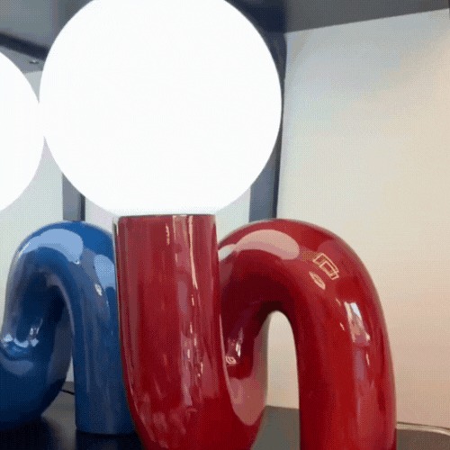 RoyaleGlow Small Table Lamp - Nordic Glass Decorative Light for Home Interiors