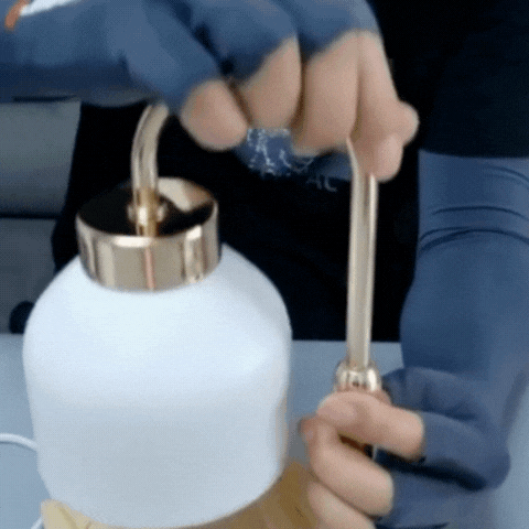 Royaleva Candle Warmer Lamp – Double Burner Wax Melt Warmer with Brass Arm