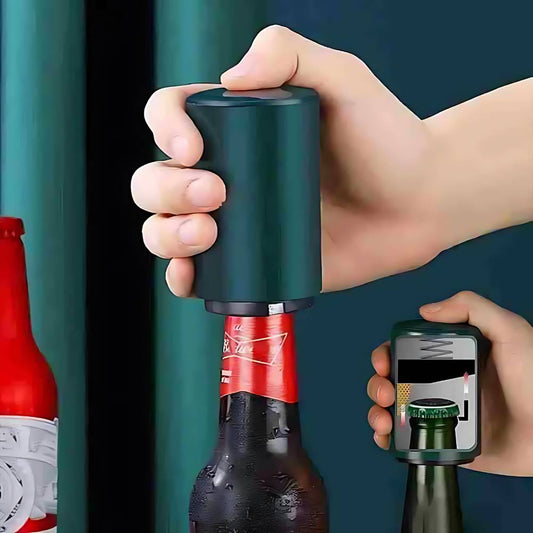 Royaleva Automatic Bottle Cap Opener with Magnetic Catch