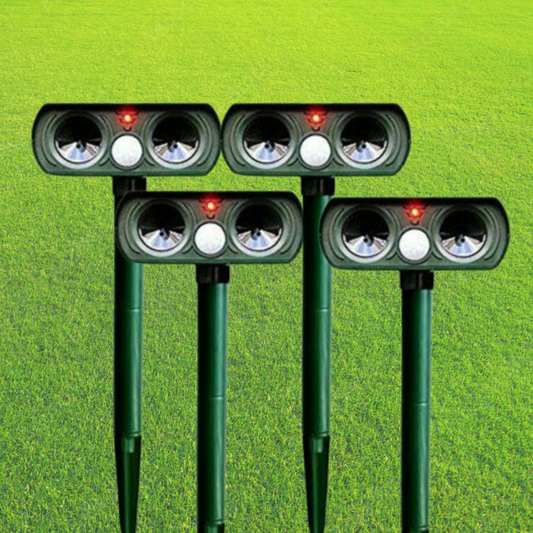 Rayvia Infrared Solar Powered Animal Pest Repeller Device