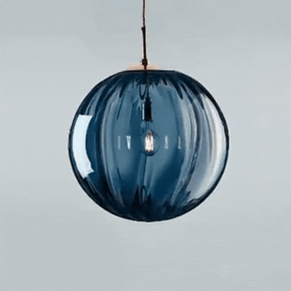 Royelux Modern Glass Kitchen Pendant Light - Cozy Ambient Hanging Lighting