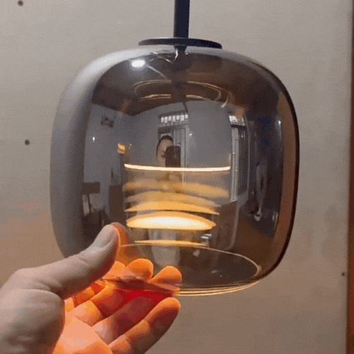 Rayvia Kitchen Pendant Light with Elegant Amber Glow for Modern Interiors