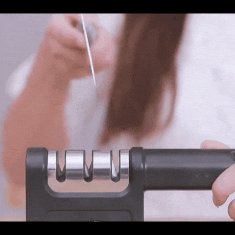 Royaleva 4-in-1 Diamond Knife Sharpener – Multi-Functional Manual Kitchen Tool
