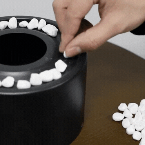 RoyaleGlow Portable Bioethanol Table Fireplace Light - Smoke Free Modern Mini-Heater