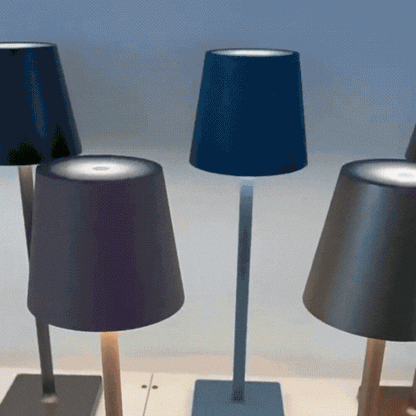 RoyaleGlow Cordless Lamp - USB Rechargeable Waterproof Table Lamp with Touch Switch