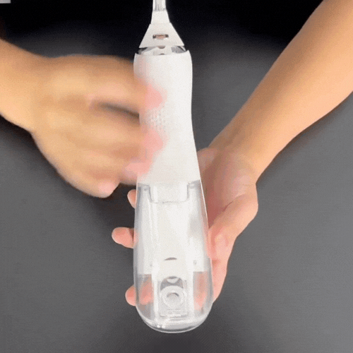 Lumora Water Flosser Cordless Oral Irrigator - Ultra Large Tank 5 Mode 360 Jet Cleaner