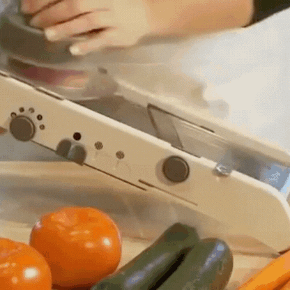 Royallure 18-in-1 Mandoline Chopper & Slicer – Adjustable Blades, Safe, Dishwasher-Safe