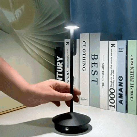 RoyaleGlow Cordless Lamp - Rechargeable LED Desk Light with Touch Control for Indoor & Outdoor Use
