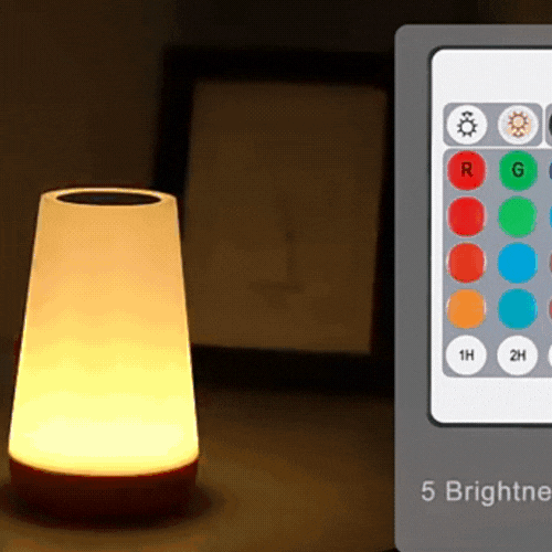 LuxRoyale Magic Color Changing Touch Night Light Mood Lighting