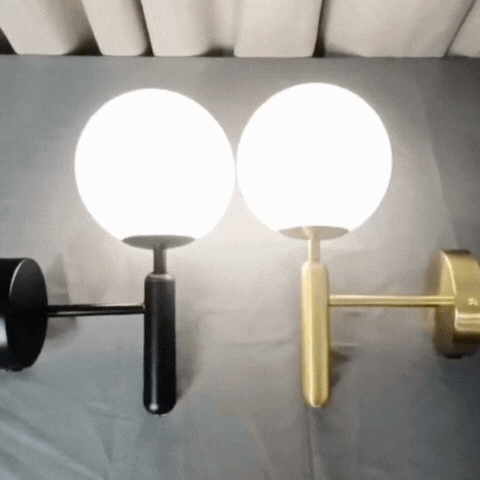 Royallure Touch Control Charging  LED Wall Lamp Wireless Tri-Color Dimmable Bedside Light