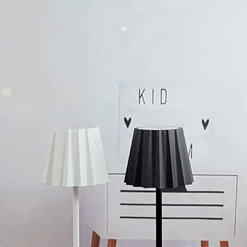 Royaleva Wireless Table Lamp - Modern Aluminum Decorative Light for Bedroom and Study