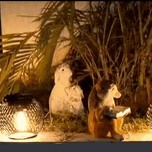 LuxRoyale Solar Powered Luminous Outdoor Lantern Black Mesh