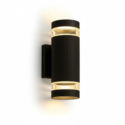 Up Down Black Outdoor Wall Sconce 0