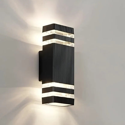 Up Down Black Outdoor Wall Sconce 13